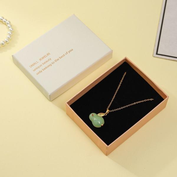 Black Foam Insert Luxury Jewelry Paper Packaging Gift Box