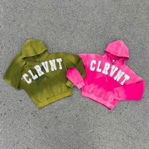 Quality Breathable Distressed Applique Embroidery Hoodie Streetwear Hooded Sweatshirt for sale