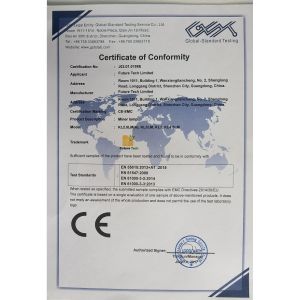 FUTURE TECH LIMITED Certifications