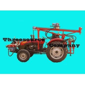 Tractor drilling rig for Shothole