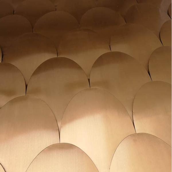 Modern Luxury Style Decorative interior room divider wall panel for hall