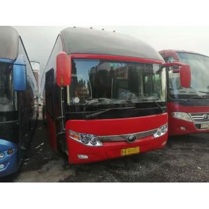 54 Seats Used Yutong ZK6127H Bus Used Coach Bus 2011 Year Diesel Engine In Good