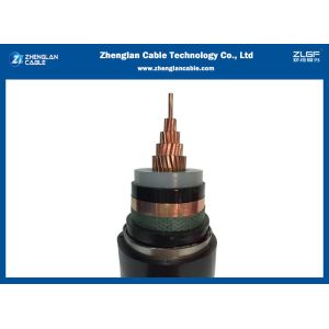 Quality Mono Conductor 15kV XLPE/PVC insulation Medium Voltage Power Cables STA/SWA armour1x185sqmm IEC60502-2 for sale
