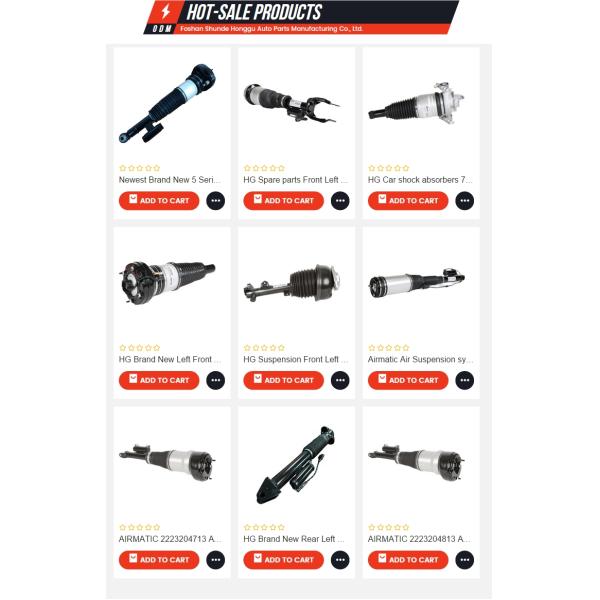 Suspension Parts Discovery 3 Rear Air Suspension Strut Air Shock Absorbers For Land Rover LR3 LR4 RPD500800 RPD501090 Air Shock