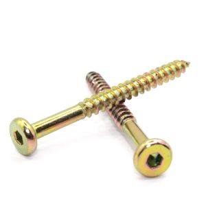 Metric Measurement System Hexagon Socket Flat Framing Head Furniture Screw