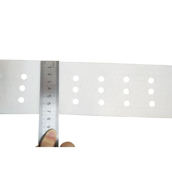 Buy 100% Polyester Laundry Felt / Pervorated Ironing Felt Customized Thickness at wholesale prices