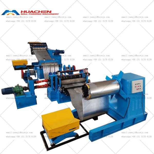 Buy Customized Automatic Slitting And Rewinding Steel Coil Slitting Machine For Metal Strips at wholesale prices