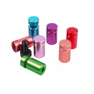 Aluminum Glass Standoff Bolts , Aluminum Sign Standoffs ISO9001 Approved