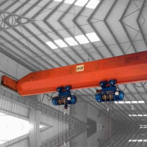 3 Ton electric Customizable travelling Single overhead bridge crane