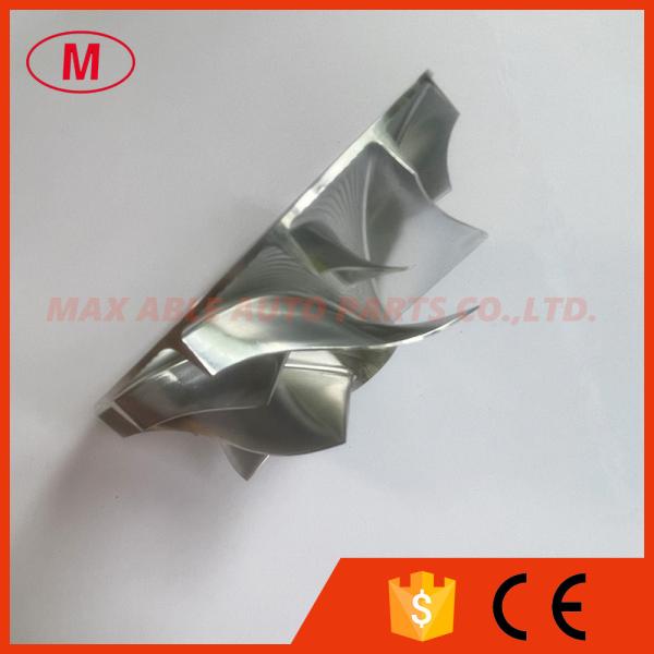 RHC9 70.00/90.00mm 7+7 blades turbo milling/Aluminum 2618/billet compressor wheel