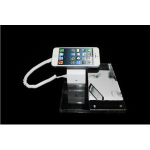 COMER Cellphone Bracket Alarm with Acrylic label for All brand phone exhibit