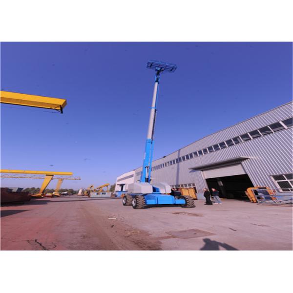 Buy Mulitipurpose Straight Boom Manlift Automatically 360° Rotation With Security System at wholesale prices