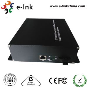 10/100/1000M Ethernet POE Switch , PoE Media Converter with PoE Reset Function