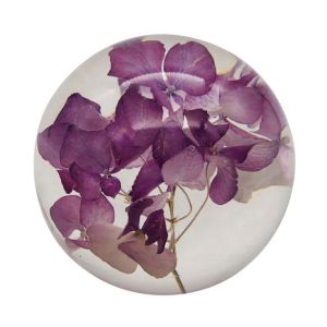 Quality Crystal Wedding Flower Paperweight Ball Custom For Home Furnishings for sale