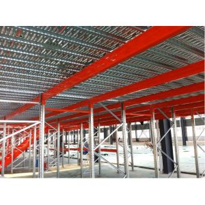 Steel Goods Rack Steel Structure Platform For High Warehouse Light Items
