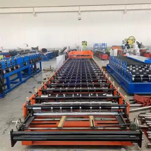 High Precision Trapezoidal Roof Roll Forming Machine In Ibr Sheet Rolling Sheet