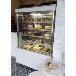 Danfoss Compressor R404a Pastry Display Refrigerator / Cake Display Chiller