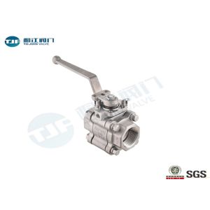 3 Piece High Pressure Ball Valve 150 PSI Saturated Steam Class CF8M / WCB Made