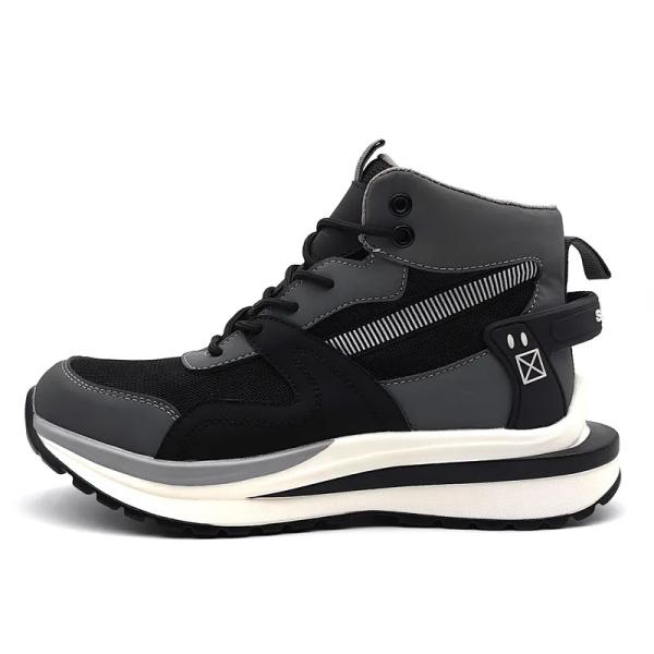 S3 Comfortable Safety Shoes Lightweight Breathable Steel Toe Boots Grey