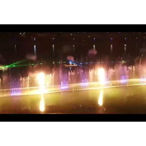 LED Light Musical Multimedia Control Lake Water Fountain