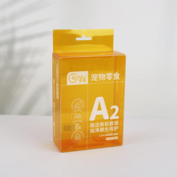 Custom Transparent Frosted Box Printing PET PVC PP Plastic Packaging Boxes