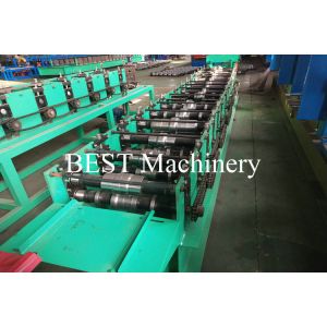 High Precision Ridge Cap Roll Forming Machine For Roof Tile / IBR Roof Sheet