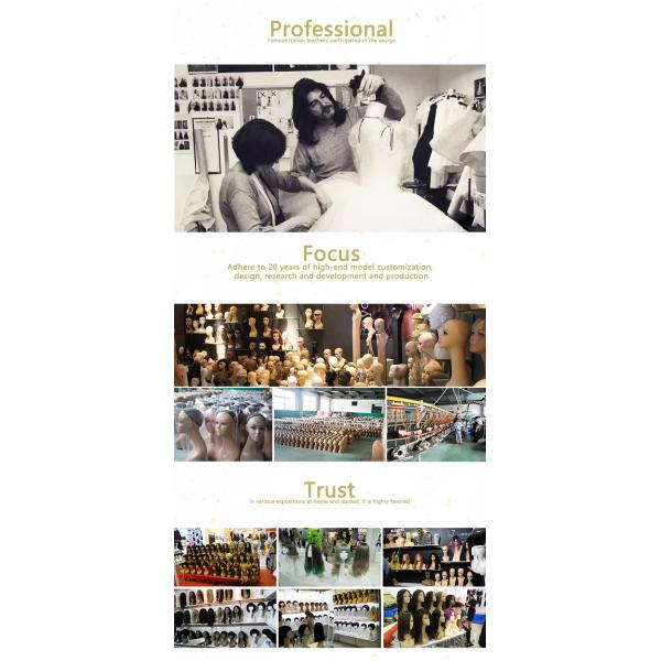 Fashion half body mannequins with mannequin kopf display mannequins female head