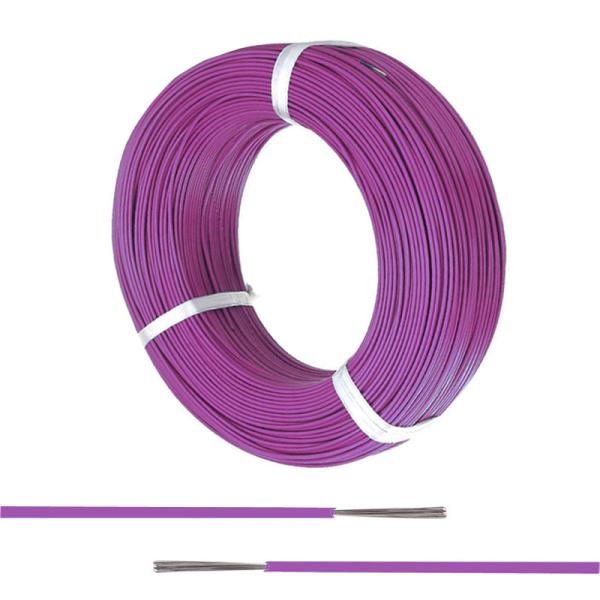 ETFE Tinned Copper 24 Gauge Solid Core Wire Heat Resistance