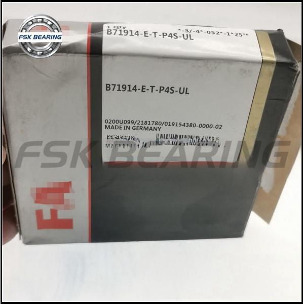 Super Precision B71914-E-T-P4S-UL B71914E Single Row Angular Contact Ball Bearing 70x100x16 mm Metric Size