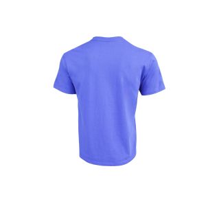 100% Cotton Personalized Men Crew Neck Solid Blue T-Shirt