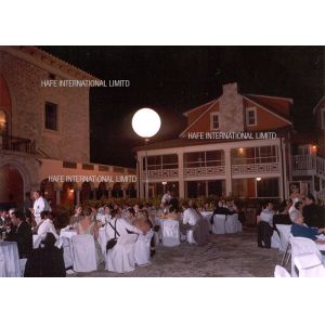 Pearl 1.2 M Lighting Inflatable Balloon Blow Up Led Lantern DC80W For Wedding