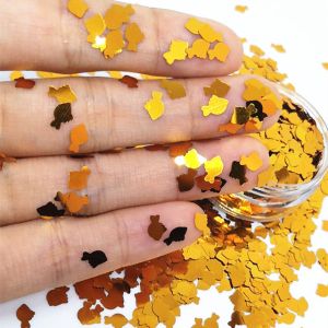 Poly Fish Shaped Glitter for Wedding Party Decoration in Glittery Design