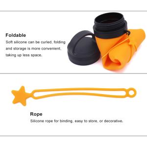 simple modern usa drinkware Collapsible Silicone Water Bottle manufacturers with