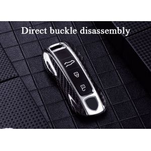 Porsche Scratch Resistant 3K Carbon Fiber Car Key Case
