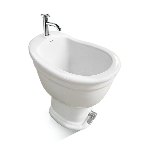 ARROW FM7807A Mop Tub , Ceramic Laundry Tub Sink For Bathroom Lavatory