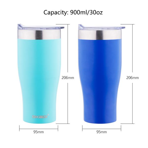 20oz Custom Coffee Mug Travel Personalized Stainless Steel Travel Tumbler Vacuum Coffee Cup With Lid