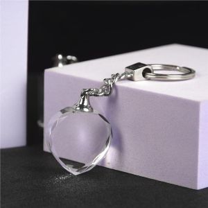 Diffrent Shapes Of Crystal Keychain With 3d Laser Engravi...