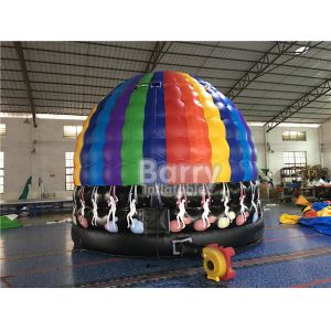 Waterproof Inflatable Bouncer Disco Jumping House 8m Diameter
