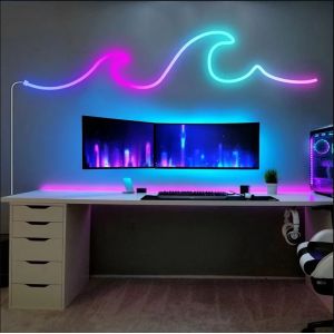 App Controlled Waterproof RGBIC LED Lights With Music Sync Multiple Scene Modes