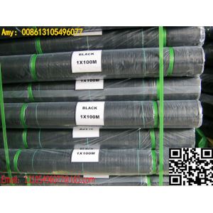 China black needle punched woven polypropylene fabric ground cover weed barrier on sale