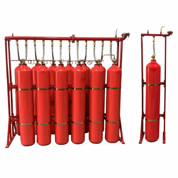 High Performance Pipe Network CO2 Fire Suppression System Fire Protection Equipment
