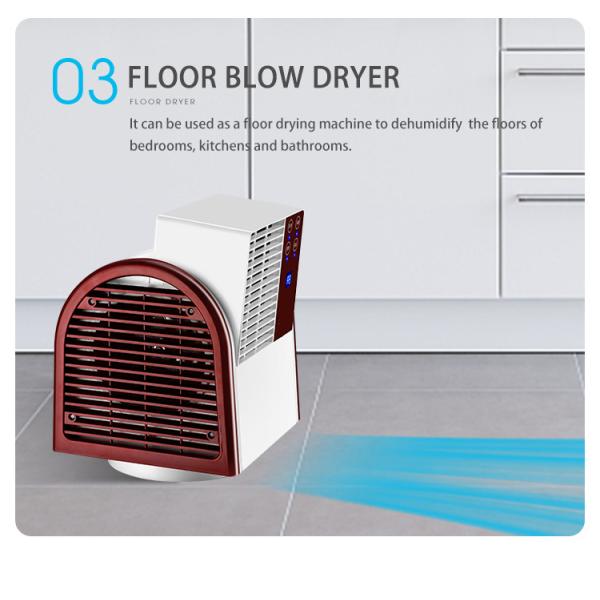 Portable Bladeless Air Circulation Fan with 1-10 Hours Timing and Digital Control