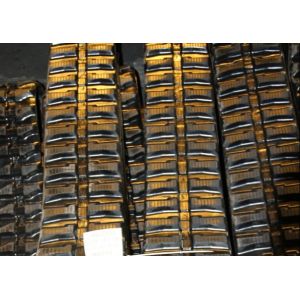 50 Links 250mm Wide Dumper Rubber Tracks With 72mm Pitch