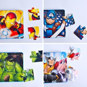 Custom Cardboard DIY Puzzle Book Hot Stamping For Kids