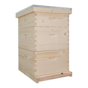 Unassembled Three Layers Pine Wood Beekeeping Hive ODM