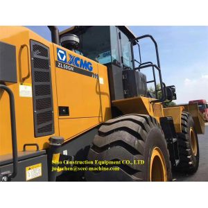 ZL50GN Wheel Loader Operation Weight 17500kgs XCMG Rated Loading 5ton