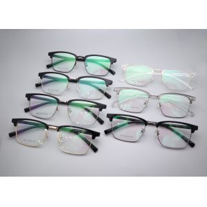 Fashion Optical Frame With Metal Skeleton In Various Colors 3541