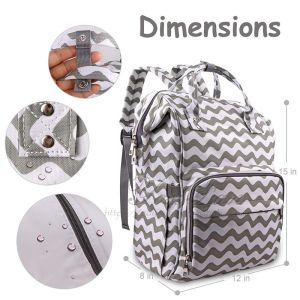 Waterproof Diaper Bag Travel Maternity Nappy Changing Bag