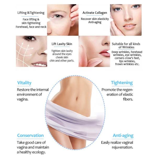 3 In 1 Hifu 4d Machine Portable Anti Aging Vagina Tightening Wrinkle Removal