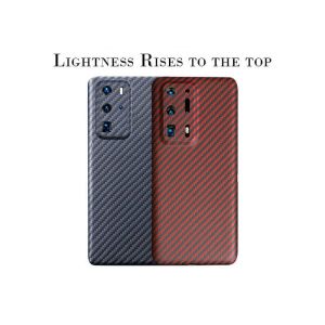 Super Light Huawei P40 Pro+ Aramid Fiber Case